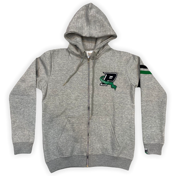 GREY PAID HOODIE