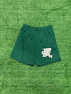 GREEN PAID SHORTS