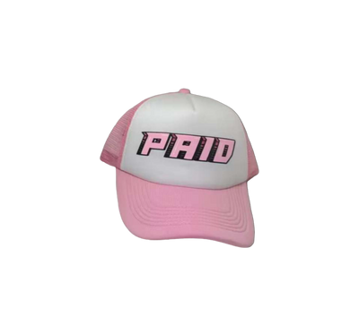 PAID TRUCKER HAT