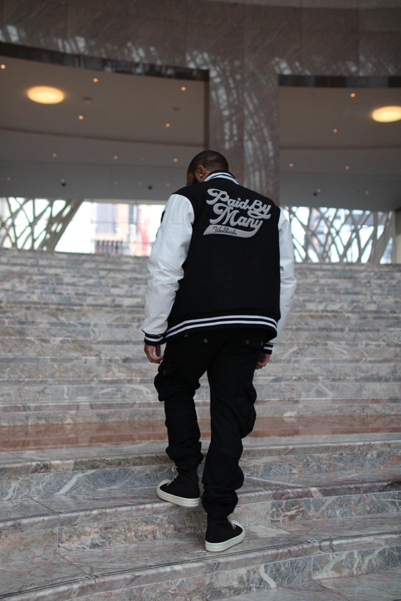 Black Varsity Jacket XS