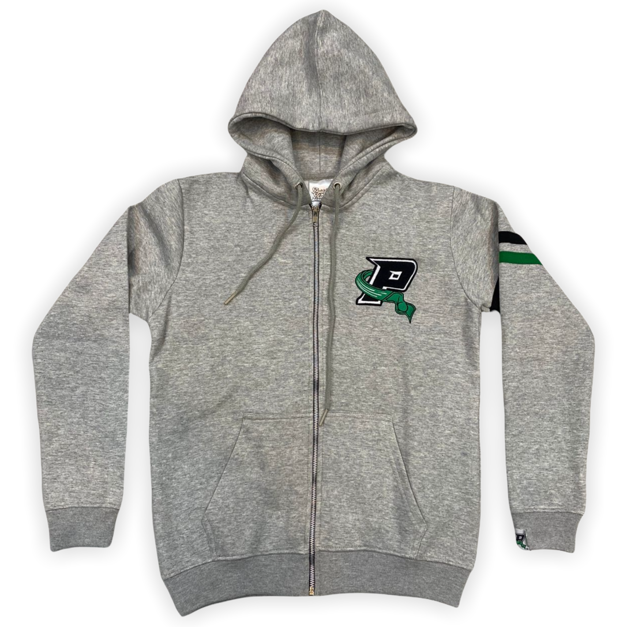 GREY PAID HOODIE